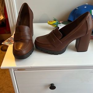 Bamboo sz 9 platform Brown